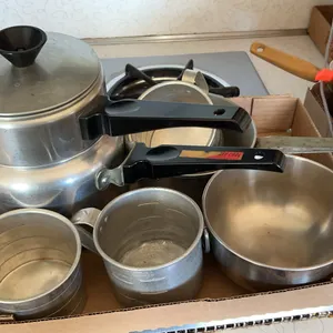 Double Boiler & Measuring Cups