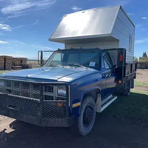 1982 GMC C3500 2WD FLAT DECK DUALLY TRUCK