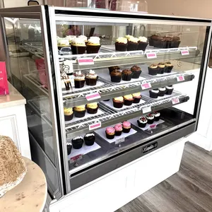 2020 LEADER HBK48D REFRIGERATED GLASS DISPLAY