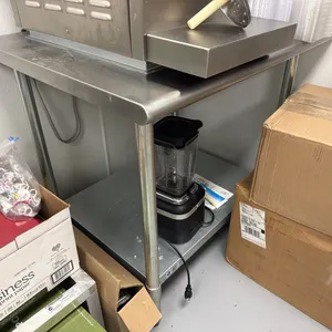 3x2x2 STAINLESS STEEL PREP-TABLE