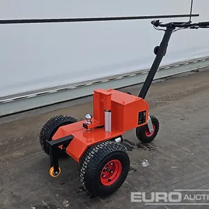 Unused 2026 PC040-07 Electric Wheeled Trailer Dolly, 3000lbs Max Trailer Weight, 2" Ball Hitch Mount, Adjustable Ball Hitch Mount, Charger 