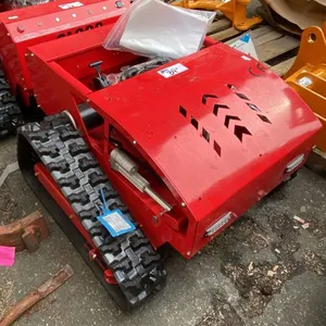 MMS MODEL 800 REMOTE CONTROLLED GAS POWERED LAWN MOWER WITH TRACKS