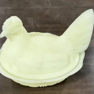 Fenton Hen on a Nest