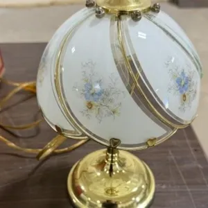 Vintage 3-Way Gold Tone Touch Accent Lamp