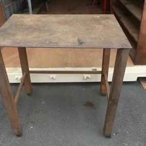 36" x 26" Steel Shop Table