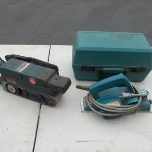 Makita Power Planer & Ryobi Belt Sander
