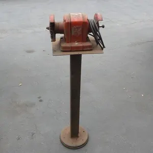 Bench Grinder on Pedestal Stand