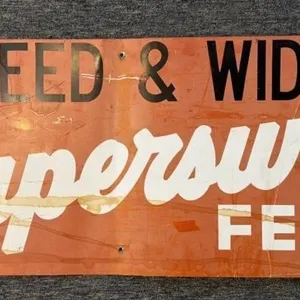 Reed & Widick Supersweet Feeds Metal Sign 44” x