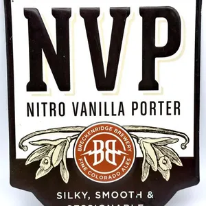 Breckinridge Brewery NVP Beer Metal Sign 13” x