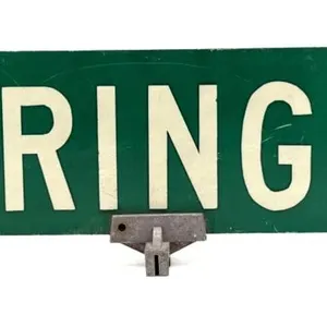 Spring Dr Metal Street Sign 24” x 6”