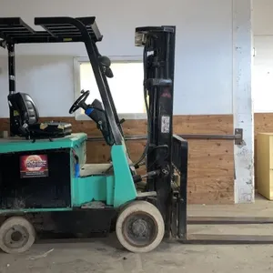 Mitsubishi 2FBC15 Electric Forklift Works.