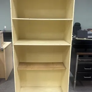 Large Book Shelf Made Out Of Wood 30 in x 64 in x