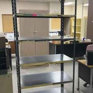 Metal Storage Shelf - 36x75 inches
