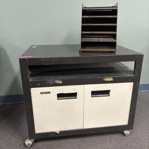 Sharp Rolling Filing Cabinet & Filing Shelf