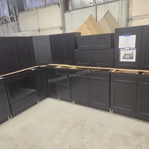 Midnight Black Shaker Kitchen Set
