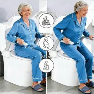 Dailylife Toilet Safety Rails - Aluminum Armrest/W