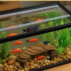 2 Ct. lear Tempered Glass Lid for Aquarium, 29.21x