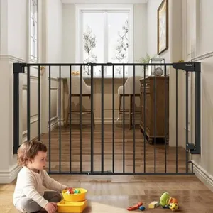 Cumbor Expandable Baby Gate For Stairs - Wall Moun