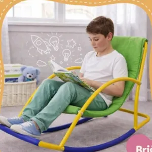 Bright Autism Little Rocking Chair - Green/Yellow/