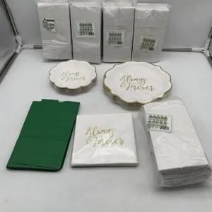 9 Ct. Party Lot  - (1) 14 Pcs Paper Plate, 9" (1)