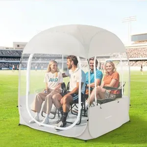 Raynesys Sport Tent - Clear/Beige, Pop Up, Waterpr