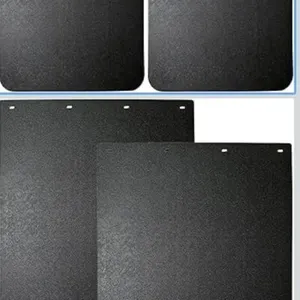 Heavy Duty Mud Flaps For Semi Truck - Black, 24x30