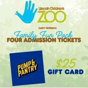 LINCOLN'S CHILDREN'S ZOO AND GAS CARD