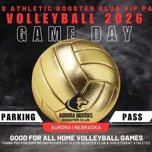 HUSKIES RESERVED PARKING-VOLLEYBALL #1