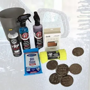 COOP CAR WASH TOKENS AND CLEANING KIT