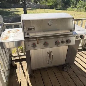 Weber Stainless Steel Gas Grill model GS 4