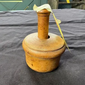 Small wooden butter mold