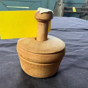 Small wooden butter mold