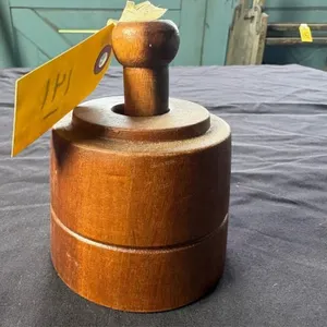 Medium sized wooden butter mold