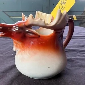 Moose syrup pitcher