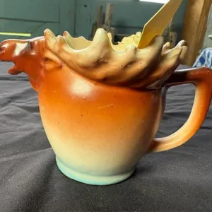Moose syrup pitcher