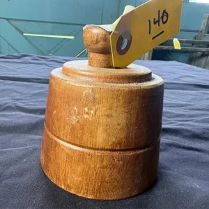 Medium sized wooden butter mold