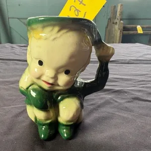 McCoy Peter Pan ceramic mug - 1950s