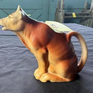 Cow syrup pitcher
