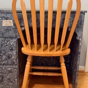 Wooden Windsor-Style Chair