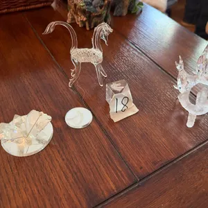 Small Crystal and Ceramic Decor Group