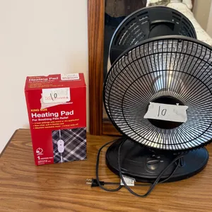 Heating Pad and Table Fan