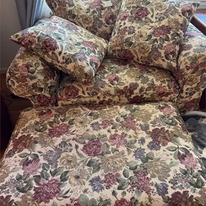 Floral Chair and Pillows
