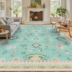 New $100 8x10 Washable Area Rugs - Modern...