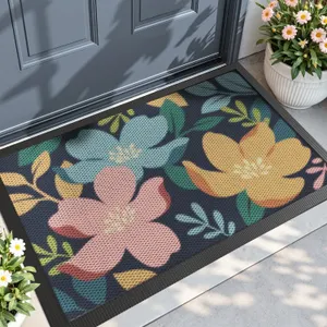 New $50 DEXI Door Mat Outdoor Dirt Trapper Lock...