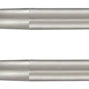 NEW $62 1" Diameter Wrap Around Curtain Rods 2PK