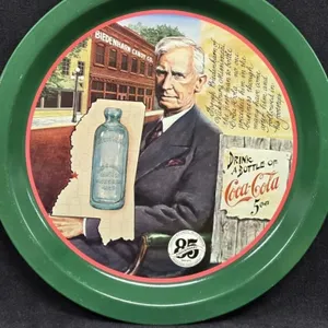 12" 1979 85th Anniversary Coca-Cola Tray