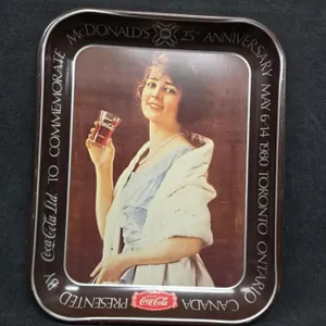 1980 McDonald's 25th Ann Coca-Cola Tray