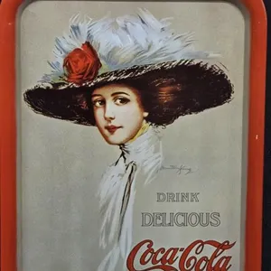 Reproduction of 1909 Coca-Cola Tray