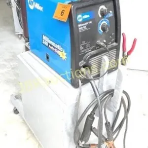 MILLER AUTO-SET 140 WELDER ON CART