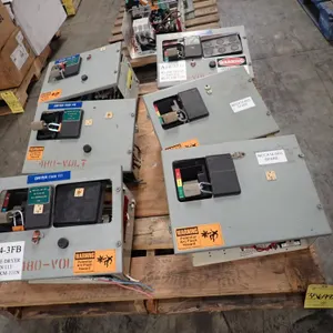 Lot of (6) Westinghouse MCC Units with Electrical Components